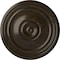 Ekena Millwork Reece Ceiling Medallion (Fits Canopies up to 6 3/4"), 21"OD x 1 1/4"P, Stone Hearth Crackle CM21RESHC - alternate 1